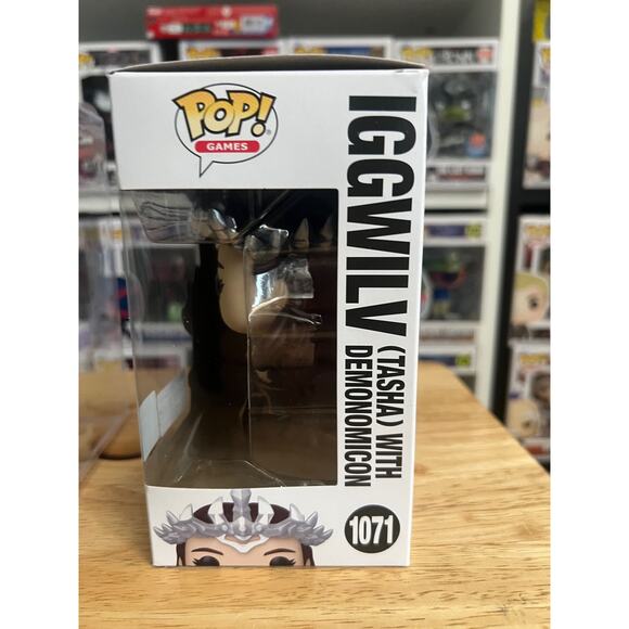 2000 PIECES WONDERCON STICKER Iggwilv (Tasha) Demonomicon Funko Pop #1017 Games - Picture 4 of 6